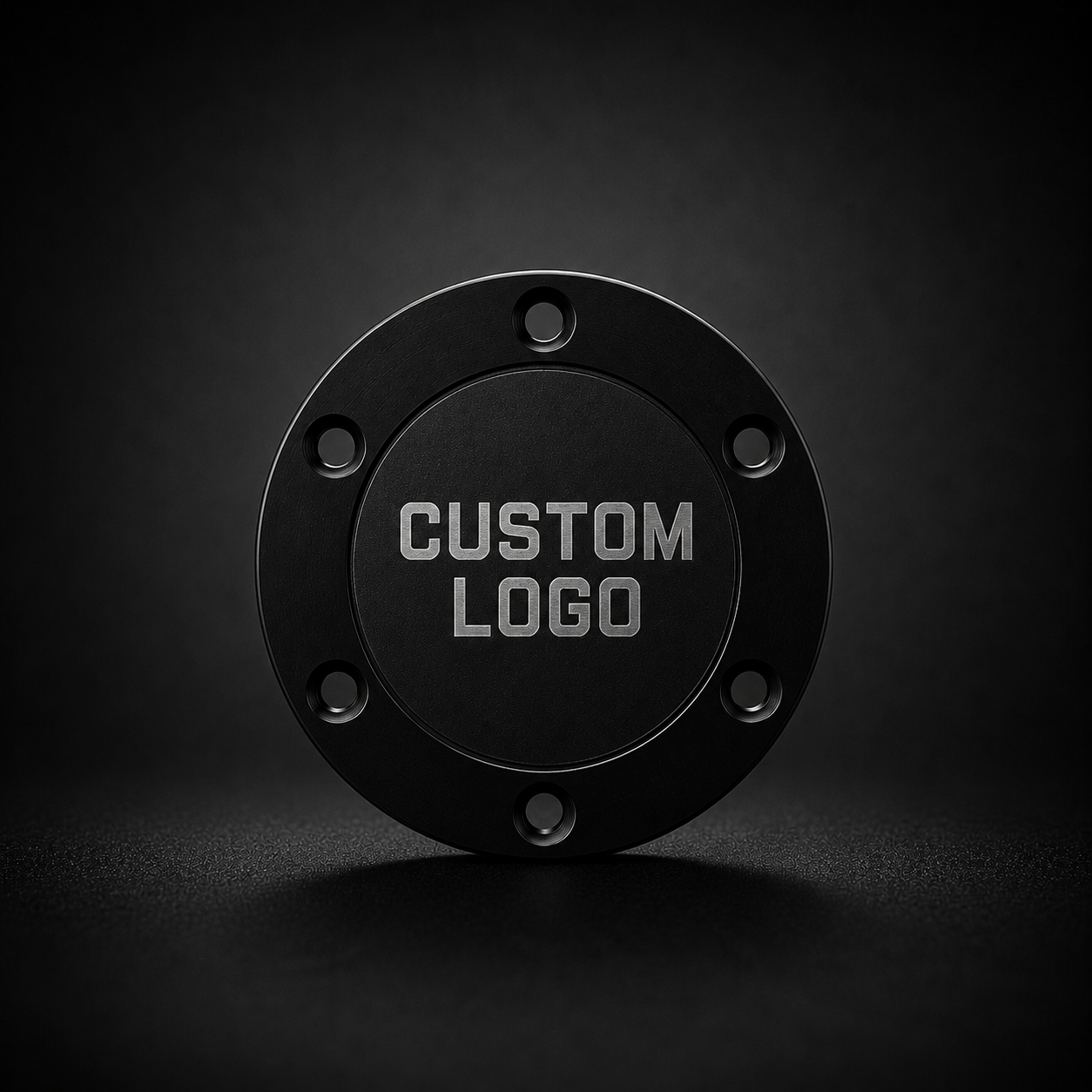 Engraved SimWheel Horn Button