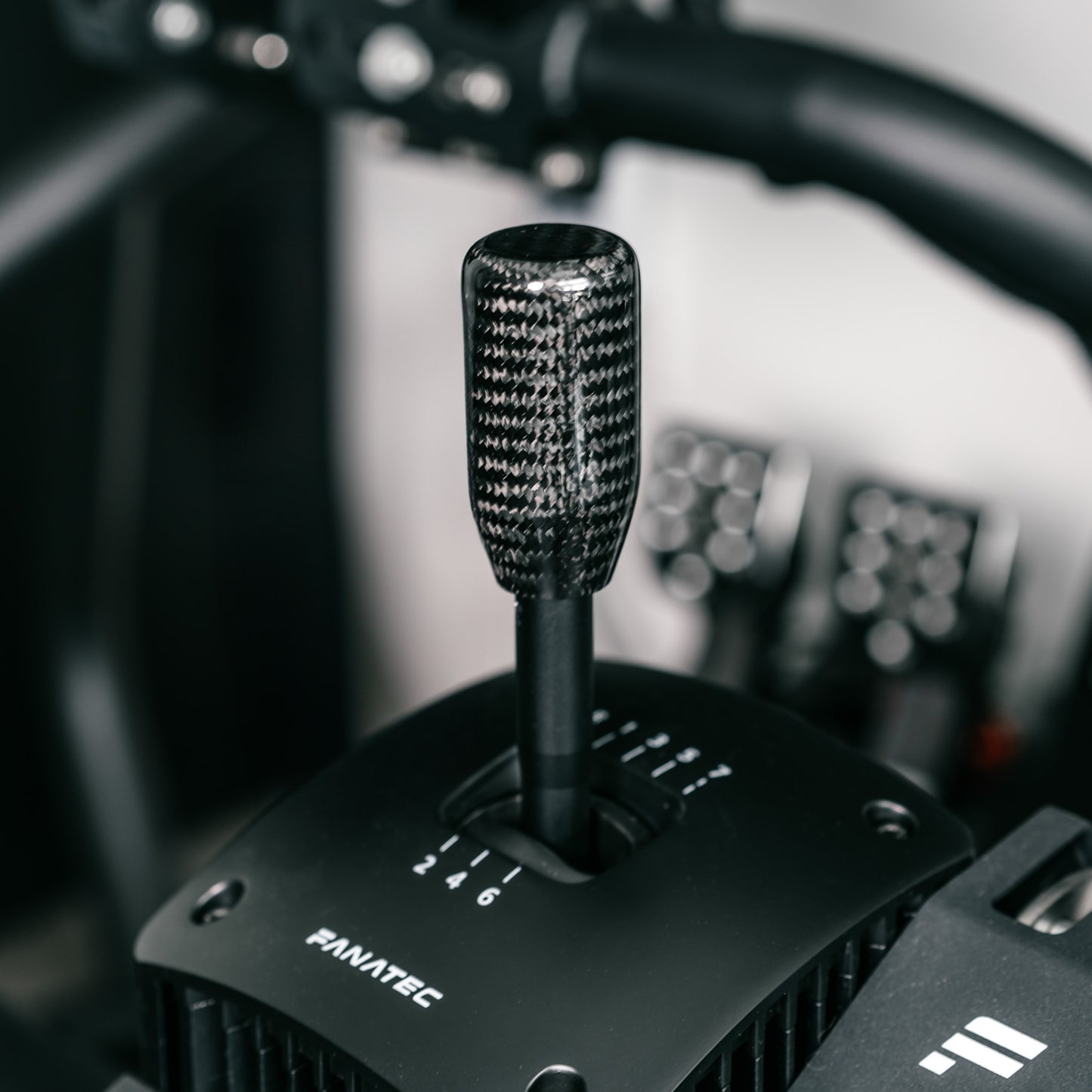 Carbon Shift Knobs (M12x1.5) - Fanatec/Moza Compatible