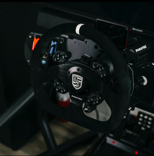 Engraved SimWheel Horn Button