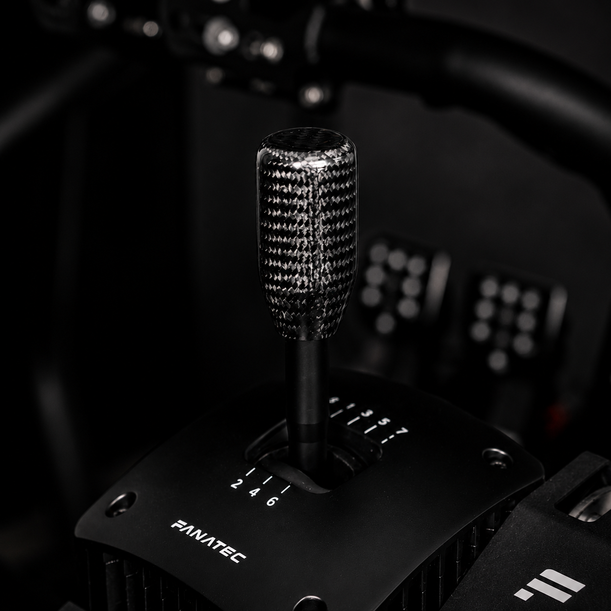 Carbon Shift Knobs (M12x1.5) - Fanatec/Moza Compatible