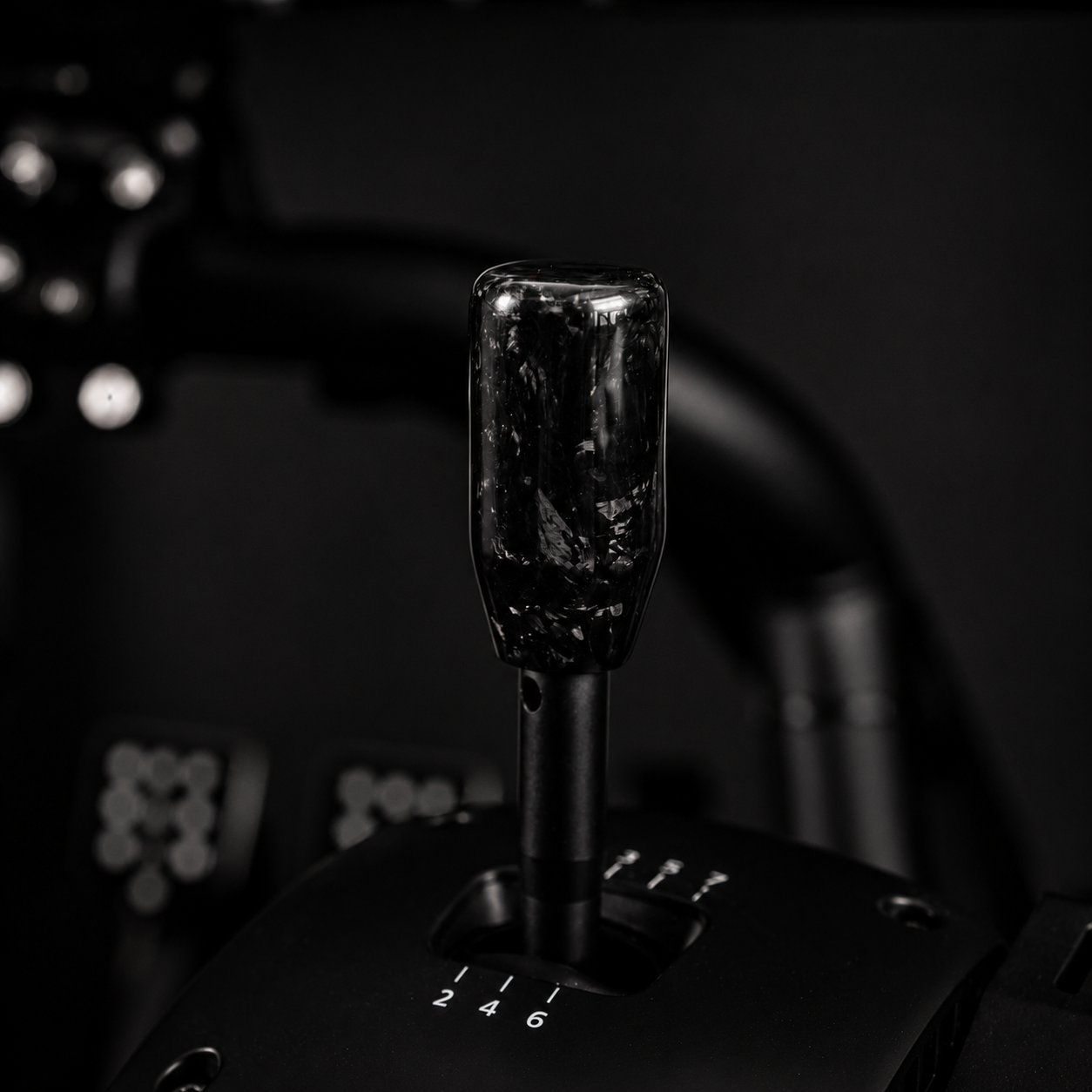 Carbon Shift Knobs (M12x1.5) - Fanatec/Moza Compatible