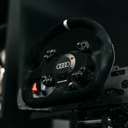 Engraved SimWheel Horn Button