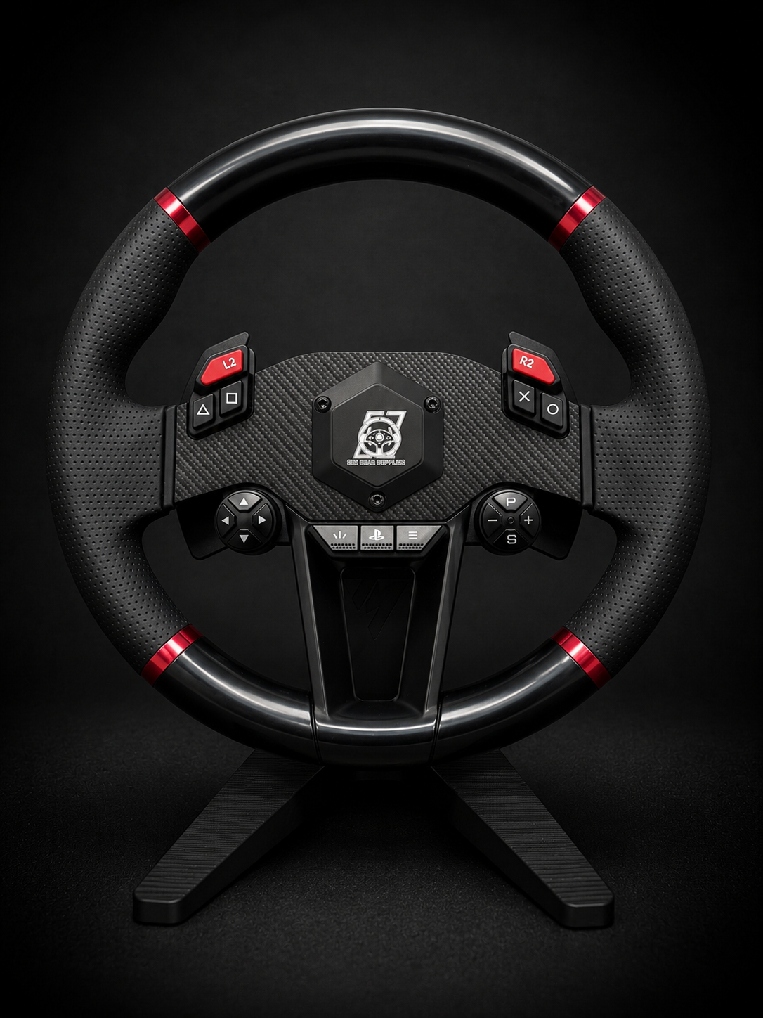 Thrustmaster T598 Custom Engraved SimWheel Horn Button