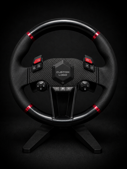 Thrustmaster T598 Custom Engraved SimWheel Horn Button