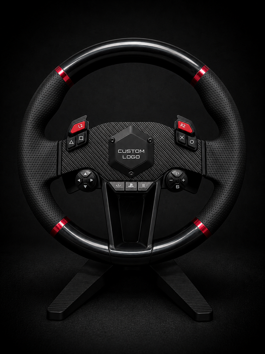 Thrustmaster T598 Custom Engraved SimWheel Horn Button